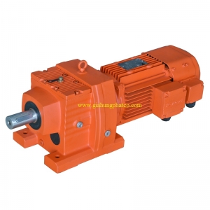 Helical reducer have brakes